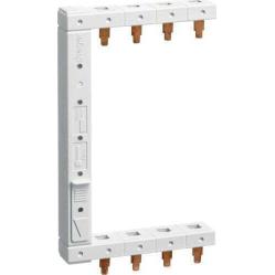 Busbar RCCB 3P+N 2R left