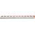 Insulated busbar 1P fork 10mm² 12M