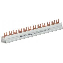 Insulated busbar 3P 63A fork 10mm²  12M KDN363A