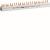 Insulated busbar 4P fork 10mm² 12M