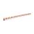 Insulated busbar 1P fork 10mm² 57M