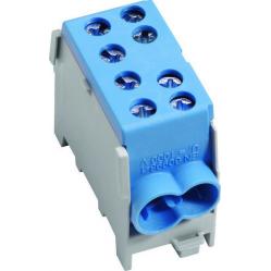 Distributor 100A, 2x35mmp / 2x25mmp, blue