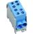Distributor 100A, 2x35mmp / 2x25mmp, blue