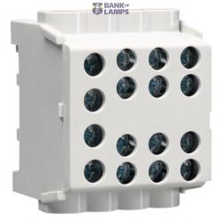 Main line branch terminal 1P 2×35mm²–6×25mm² IP20 Grey