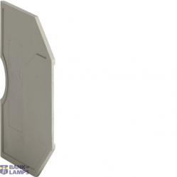 End Plate KXA02LH KXA04LH Grey Terminal Block