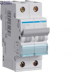 MCB 2P 6kA C-0.5A 2M