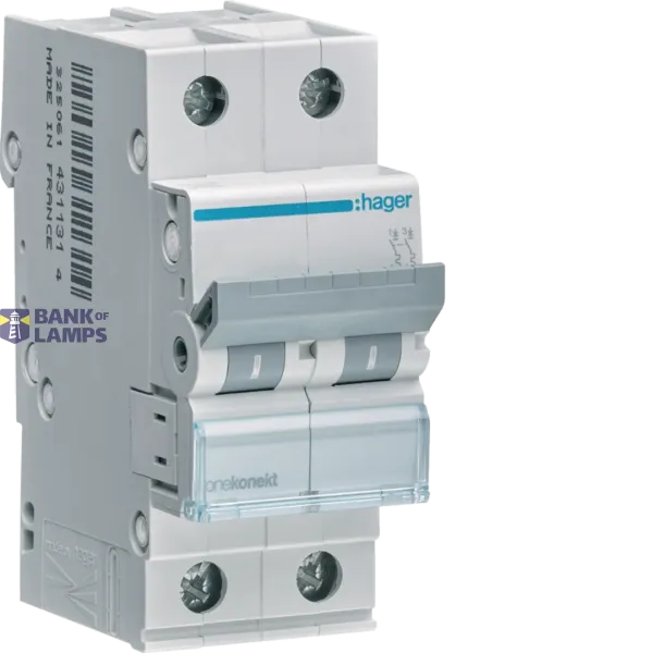 Disjunctor 2P 6kA C-6A 2M