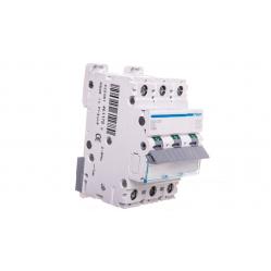 Miniature Circuit Breaker 3P, 10 kA/15 kA D-25 A, 3M