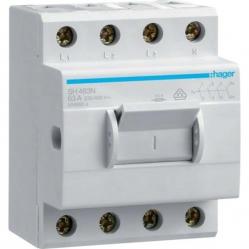 One piece switch 4x63A
