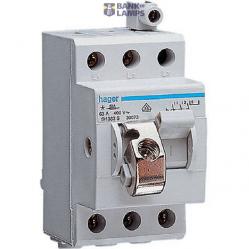 Lockable compact switch 3P 63A 2.5M