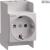 Socket 16A Schuko QC