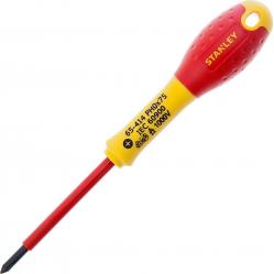 Insulated Screwdriver FATMax VDE PH0*75MM 0-65-414 Stanley