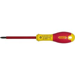 Insulated Screwdriver FATMax VDE PH1*100MM 0-65-415 Stanley