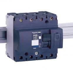 Miniature circuit-breaker, Acti9 NG125N, 4P, 100 A, D curve, 25 kA (IEC 60947-2)