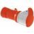 PratiKa wander socket - straight - 32 A - 3P + N + E - 380...415 V AC - IP44
