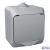 Cedar Plus - 1pole switch - 16AX, grey