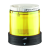 Harmony XVB, Illuminated unit for modular tower lights, plastic, yellow, Ø70, steady, integral LED, 24 V AC/DC
