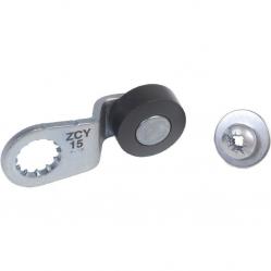 Limit switch lever, Limit switches XC Standard, ZCY, thermoplastic roller