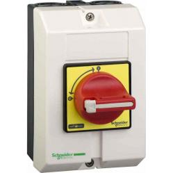 Enclosed Emergency Stop Switch Disconnector TeSys VARIO, 32A, 3P, IP65, 690V AC