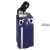 Limit switch, Limit switches XC Standard, XCKP, thermoplastic plastic roller lever plung. Hor, 1NC+1 NO, snap, M16