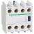 Auxiliary contact block, TeSys Deca, 2NO + 2NC, front mounting, screw clamp terminals