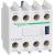 Auxiliary contact block, TeSys Deca, 3NO + 1NC, front mounting, screw clamp terminals