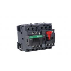 TeSys Deca reversing contactor - 3P(3 NO) - AC-3 - = 440 V 9 A - 230 V AC coil