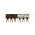 Linergy FT - Comb busbar - 63 A - 2 tap-offs - 45 mm pitch