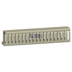Cable duct - 75 x 75 mm - without cover - grey