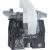 Harmony XAC, Single contact block, spring return, screw clamp terminal, 1 NC