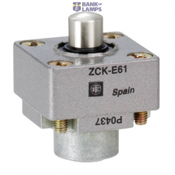 Limit switch head, Limit switches XC Standard, ZCKE, metal end plunger