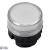 Indicator light head Harmony XAC Ø22mm incandescent white cap plastic