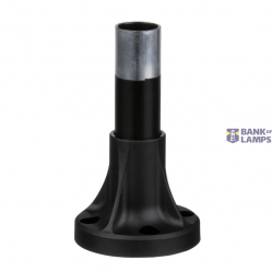 Fixing base Harmony XVB modular tower light Ø70-80mm black with support tube