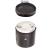 Harmony XVB, Base unit + cover for modular tower lights, plastic, black, Ø70, bottom entry, side cable entry
