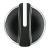 Harmony XB4, Selector switch, metal, black, Ø22, 2 positions, stay put, 1 NO