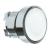Harmony XB4, Push button head, metal, flush, white, Ø22, spring return, unmarked