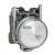 Harmony XB4, Pilot light, metal, white, Ø22, plain lens with integral LED, 110…120 VAC