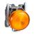 Harmony XB4, Pilot light, metal, orange, Ø22, plain lens with integral LED, 110…120 VAC