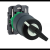 Harmony XB5, Key switch selector, plastic, black, Ø22, key n°455, 2 positions, stay put, 1 NO