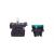 Harmony XB5, Pilot light, plastic, green, Ø22, plain lens with integral LED, 24 V AC/DC