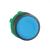 Harmony XB5, Push button head, plastic, flush, blue, Ø22, spring return, unmarked