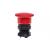 Harmony XB5, Mushroom push button head Ø40, plastic, red, Ø22, spring return