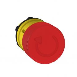 Harmony XB5, Emergency stop head switching off, plastic, red mushroom Ø30, Ø22, trigger latching turn to release