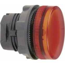 Harmony XB5, Pilot light head, plastic, red, Ø22, plain lens for integral LED