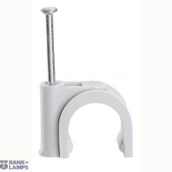 Cable clip Fixfor - for concrete materials - for cable Ø 7 mm - grey