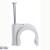 Cable clip Fixfor - for concrete materials - for cable Ø 7 mm - grey