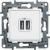VALENA 2 USB CHARGER A+A 3A 15W WHITE
