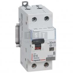 RCBO DX3 1P+N B16 30mA Type AC 10kA