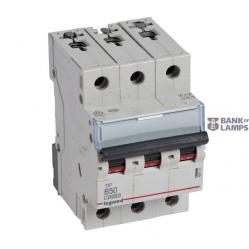 Miniature Circuit Breaker TX3 50 A, 400 V, 3P, Curve B, 10kA