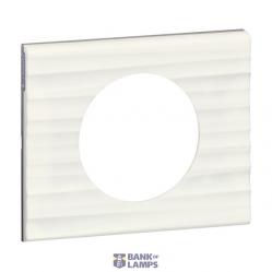 Cover Plate 1-Gang, 100×82×8.5mm, IP20, IK04, White